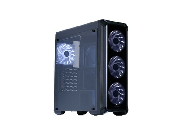 Zalman i3 Edge - Mid tower - ATX - genomskinlig sidopanel (akryl) - ingen strömförsörjning (ATX) - USB/ljud