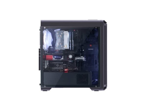 Zalman i3 Edge - Mid tower - ATX - genomskinlig sidopanel (akryl) - ingen strömförsörjning (ATX) - USB/ljud