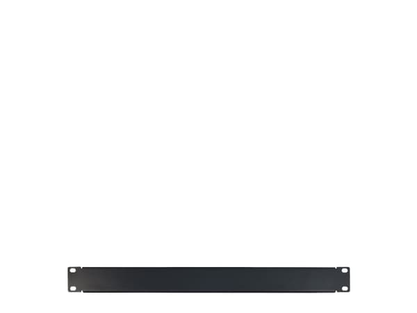 Inter-Tech - Rackblankningspanel - svart - 1U - 19"