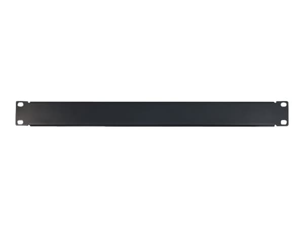 Inter-Tech - Rackblankningspanel - svart - 1U - 19"