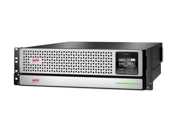 APC Smart-UPS On-Line Li-Ion 3000VA - UPS (rackmonterbar/ekstern) - AC 230 V - 2700 watt - 3000 VA - RS-232, USB - utgangskontakter: 8 - svart