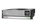 Miniatyrbilde 1 av 5: APC Smart-UPS On-Line Li-Ion 3000VA - UPS (rackmonterbar/ekstern) - AC 230 V - 2700 watt - 3000 VA - RS-232, USB - utgangskontakter: 8 - svart