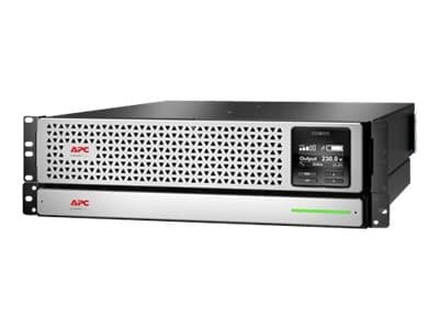 APC Smart-UPS On-Line Li-Ion 3000VA - UPS (rackmonterbar/ekstern) - AC 230 V - 2700 watt - 3000 VA - RS-232, USB - utgangskontakter: 8 - svart