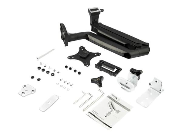 StarTech.com Skrivbordsmonterad monitorarm - Kraftig ergonomisk VESA-monitorarm - En skärm på 9 kg - Rörlig i alla riktningar, höjdjusterbar, ledad -