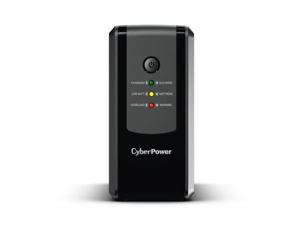 CyberPower UT Series UT650EG-FR - UPS - AC 230 V - 360 Watt - 650 VA - 1-fas - utgångskontakter: 3 - Frankrike - svart