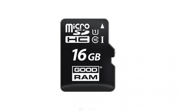 Goodram M1A0, 16 GB, MicroSDHC, Klasse 10, UHS-I, 100 MB/s, 10 MB/s