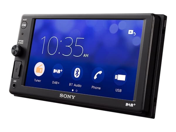 Sony XAV-AX1005DB - Digital receiver - display - 6.2" - berøringsskjerm - enhet i instrumentbordet - Double-DIN - 55 watt x 4