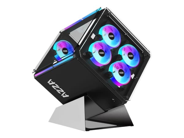 AZZA Geh Cube ATX 802F (B/Win) 5xRGB