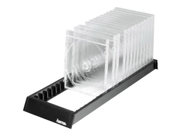 Hama CD Flipper for 22 CD - Mediaförvaring - plast - svart - 22 x CD