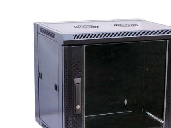 Value 19" Wall Mount Rack 6U, 368 x 570 x 450 (HxWxD), Svart