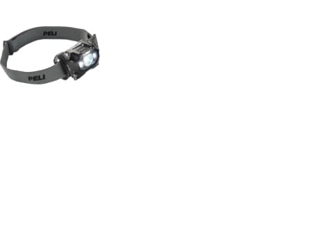Peli™ 2760 Headlight pandelygte sort Headlight LED, leveres med 3 stk AAA batterier. Pandelygten vejer bare 60 gram