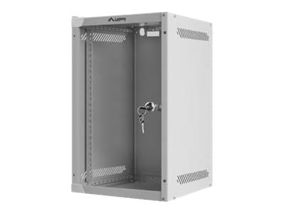 Lanberg - Rack skåp - väggmontering - grå, RAL 7035 - 9U - 10"