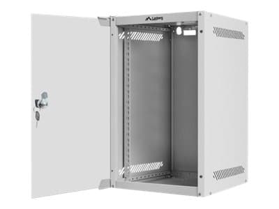 Lanberg - Rack skåp - väggmontering - grå, RAL 7035 - 9U - 10"
