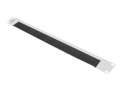 Lanberg - Stativbørstepanel - RAL 7035, grå - 1U - 19"