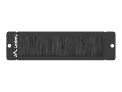 Lanberg AK-1104-B, Børstepanel, Svart, 1U, 45 mm, 170 mm