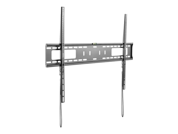 StarTech.com Flat Screen TV Wall Mount - Fixed - Heavy Duty Commercial Grade TV Wall Mount for 60" to 100" TVs - VESA Wall Mount (FPWFXB1) - Brakett