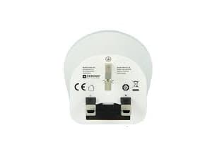 SKROSS Country Travel Adapter World to UK - Adapter for strømkontakt - AC 100-250 V - 7 A - hvit - Storbritannia
