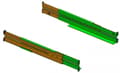 Miniatyrbilde 5 av 5: Powerwalker RK7 - UPS-monteringssett - rackmonterbar - 1U - for PowerWalker VI 1000 R1U, VI 1500 R1U, VI 500 R1U, VI 750 R1U