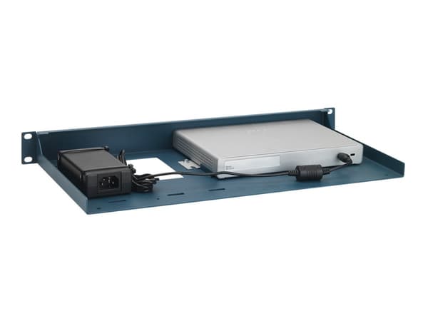 Rackmount.IT RM-CI-T3 - Rack-monteringssett - kullsort, RAL 9005 - 1U - 19" - for P/N: MS120-8-HW