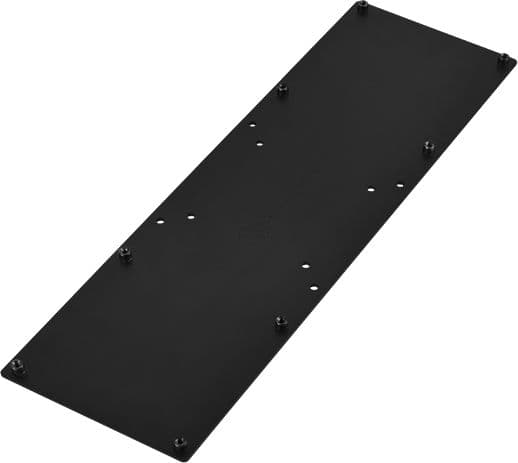 Silverstone MVA02, Laitelevy, Musta, Terästä, 75 x 75,100 x 100 mm, 700 g, 115 mm