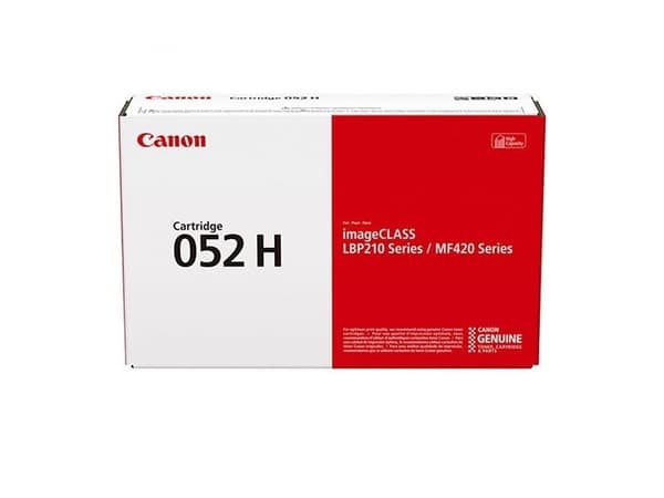 Canon 052 H - Høykapasitets - svart - original - tonerpatron - for imageCLASS LBP212, LBP215, MF429; i-SENSYS LBP212, LBP214, LBP215, MF421, MF426, M