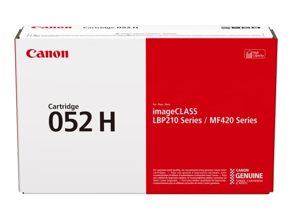 Canon 052 H - Høykapasitets - svart - original - tonerpatron - for imageCLASS LBP212, LBP215, MF429; i-SENSYS LBP212, LBP214, LBP215, MF421, MF426, M