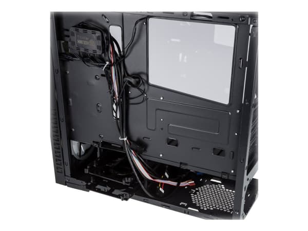 Kolink Horizon RGB - Tower - ATX - genomskinlig sidopanel - ingen strömförsörjning (ATX) - svart