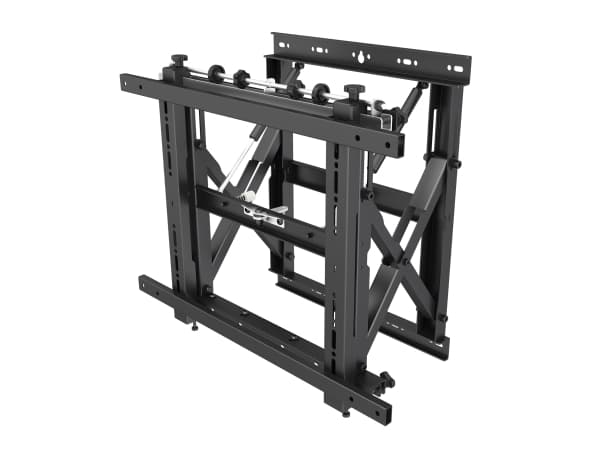 Utstyr 650325, 50 kg, 48,3 cm (19"), 139,7 cm (55"), 100 x 100 mm, 600 x 400 mm, 0 - 10° Sort