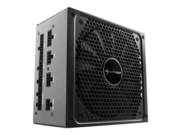 Sharkoon SilentStorm Cool Zero 650 - Nätaggregat (intern) - ATX12V 2.4 - 80 PLUS Gold - AC 110/230 V - 650 Watt - aktive PFC - svart