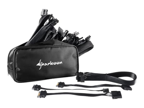 Sharkoon SilentStorm Cool Zero, 750 W, 100 - 240 V, 50 - 60 Hz, 10 A, Aktiivinen, 120 W