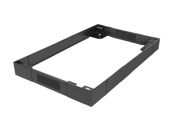 Lanberg - Racksockel - RAL 9004, svart
