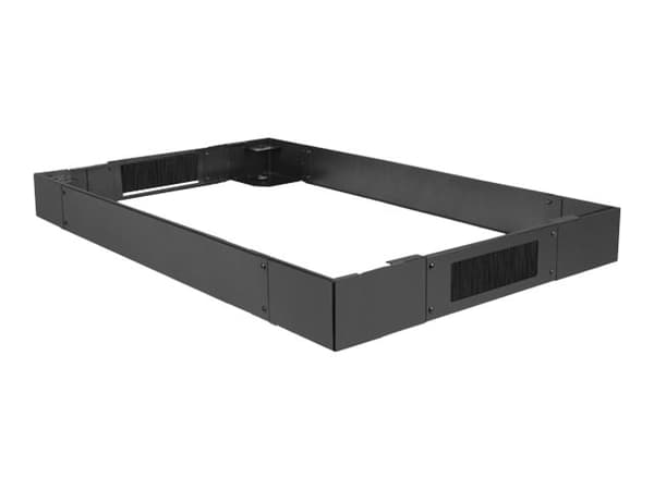 Lanberg - Racksockel - RAL 9004, svart