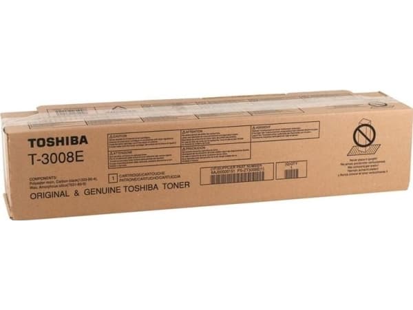 Toshiba T3008E - Svart - original - tonerkassett - för e-STUDIO 2508A, 3008A, 3508A, 4508A, 5008A