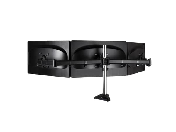 ARCTIC Z3 Pro (Gen 3) - Monteringssett (kausemontering, stang, klemme, midtbrakett, 2 monteringsarmer, spindel) - for 3 LCD-skjermer - stål, ADC12-le