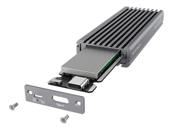 ICY BOX IB-1817M-C31 - Lagringspakning - M.2 - NVMe - USB 3.1 (Gen 2)