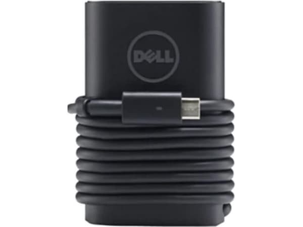 Dell USB-C AC Adapter E5 - Kit - strömadapter - 65 Watt - Danmark - för Latitude 7400 2-in-1