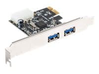 Lanberg PCE-US3-002 - USB-adapter - PCIe lav profil - USB 3.1 x 2
