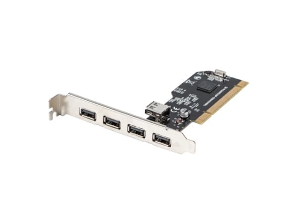 Lanberg PCI-US2-005 grensesnittkort/adapter USB 2.0 innebygd (PCI-US2-005)