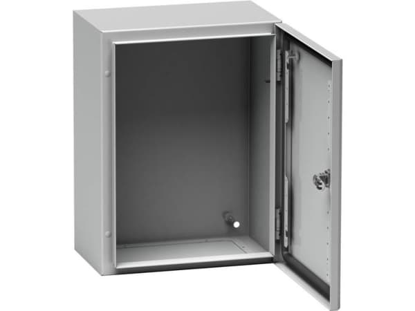 Schneider Electric NSYS3D6425, Seinään asennettava laitekehikko, Näppäinlukko, Harmaa