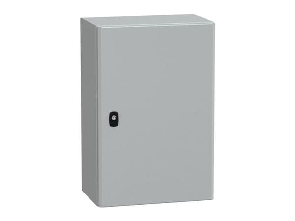 Schneider Electric NSYS3D6425, Seinään asennettava laitekehikko, Näppäinlukko, Harmaa