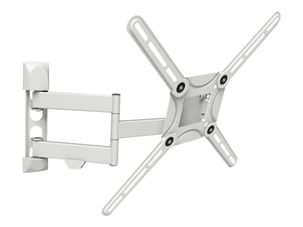 Barkan 3400W - Brakett - full bevegelse - for LCD TV / kurvet LCD TV - hvit - skjermstørrelse: 29"-65" - veggmonterbar Hvit