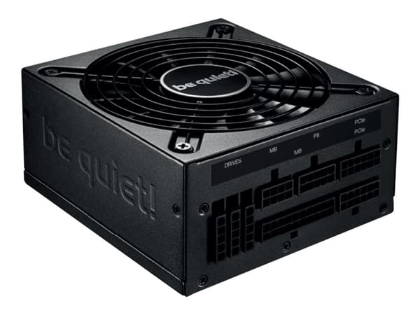 be quiet! SFX-L Power 500W - Strømforsyning (intern) - ATX12V 2.4/ SFX12V 3.3 - 80 PLUS Gold - AC 100-240 V - 500 watt - aktiv PFC - Europa - svart