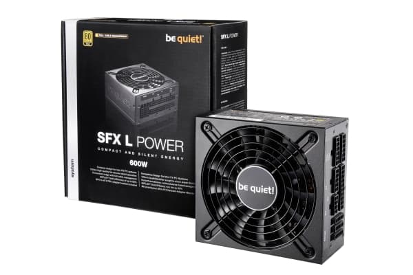 be quiet! SFX L Power - ATX12V 2.4/EPS12V - 80 PLUS Bronze - AC 100-240 V - 600 Watt