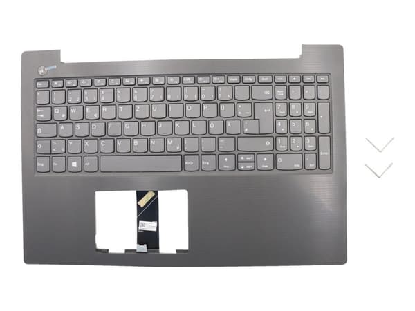 Lenovo - Ersättningstangentbord för bärbar dator - QWERTZ - tysk - järngrå - FRU