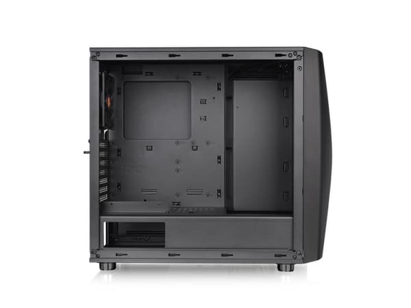 Thermaltake Commander C34 TG - ARGB Edition - tower - ATX - genomskinlig sidopanel (härdat glas) - ingen strömförsörjning (PS/2) - svart - USB/ljud