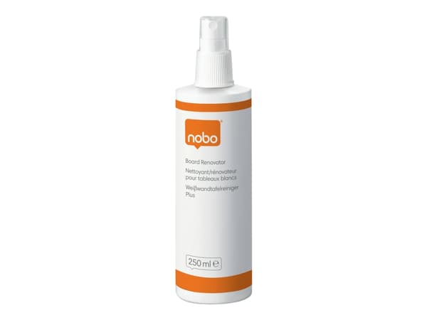 Nobo Board Renovator - Rengjøringsmiddel for whiteboard - 250 ml - for P/N: 1900925, 1900933, 1900940, 1901567, QB05742C, QBPE1812, QBPE9060, QMMP150