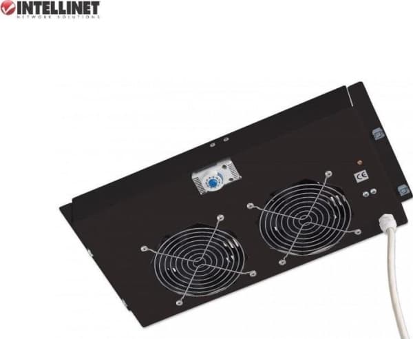 Intellinet 2 Fan Ventilation Unit, Fan, Svart, Stål, 48,3 cm (19")