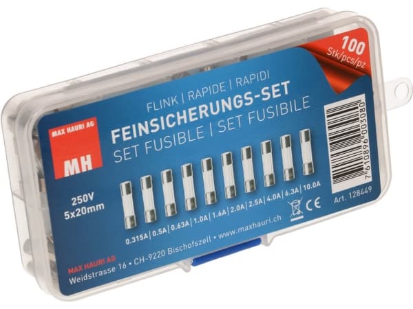 Max Hauri AG Hienolukitussarja (Ø x L) 5 mm x 20 mm Quick -F- Sisältö 100 kpl