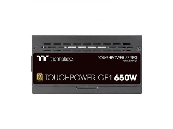 Thermaltake ToughPower GF1 650W - TT Premium Edition - nätaggregat (intern) - ATX12V - 80 PLUS Gold - 650 Watt - aktive PFC - svart
