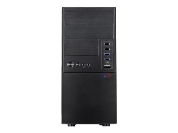 Inter-Tech IT-6865 - Tower - micro ATX - ingen strömförsörjning (ATX) - USB/ljud